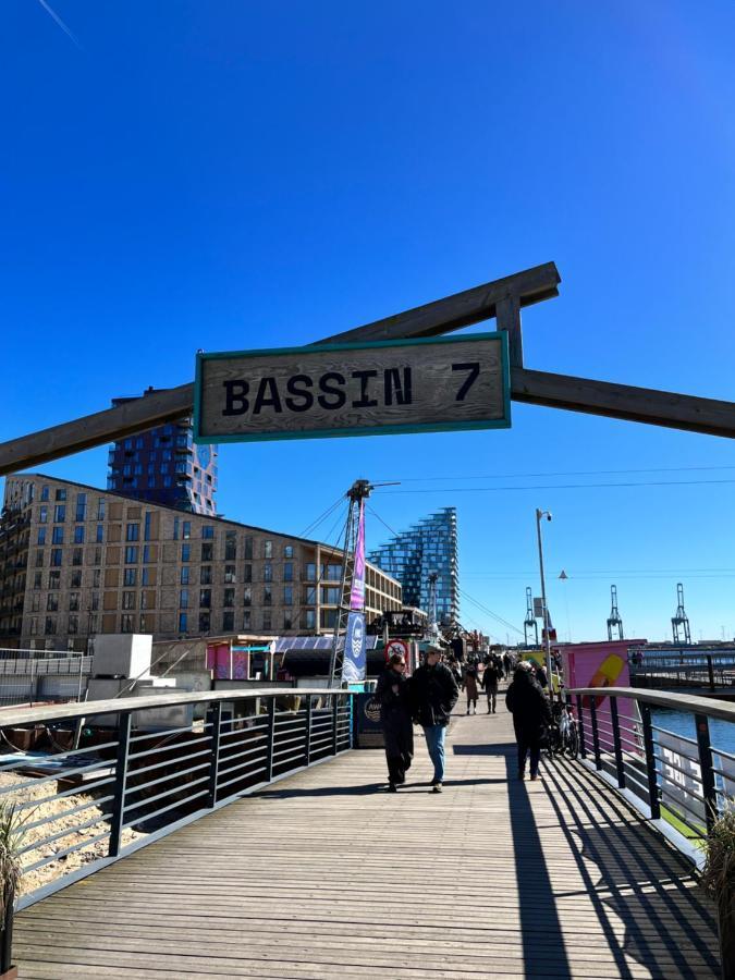 Apartment Directly To Seafront Of Bassin 7 With Big Balcony And Free Parking Aarhus Exterior foto